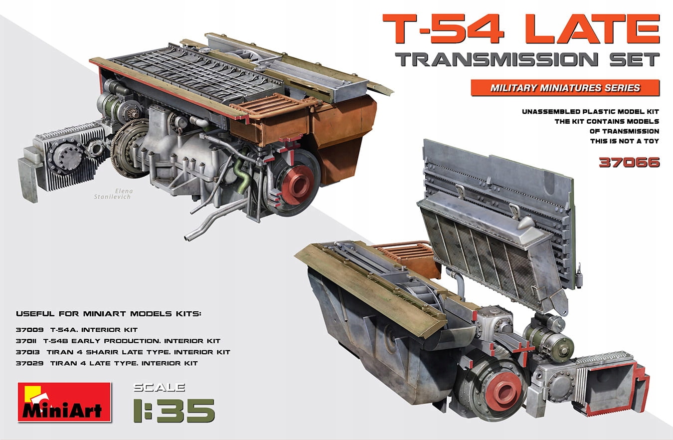 T-54 Late Transmission Set 1:35 MiniArt 37066