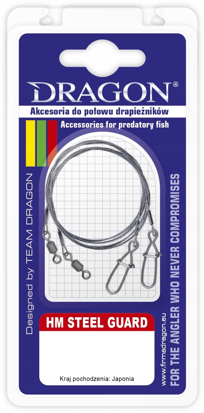 

Dragon Przypon Hm Steel Guard 7x7 6kg 25cm 2szt