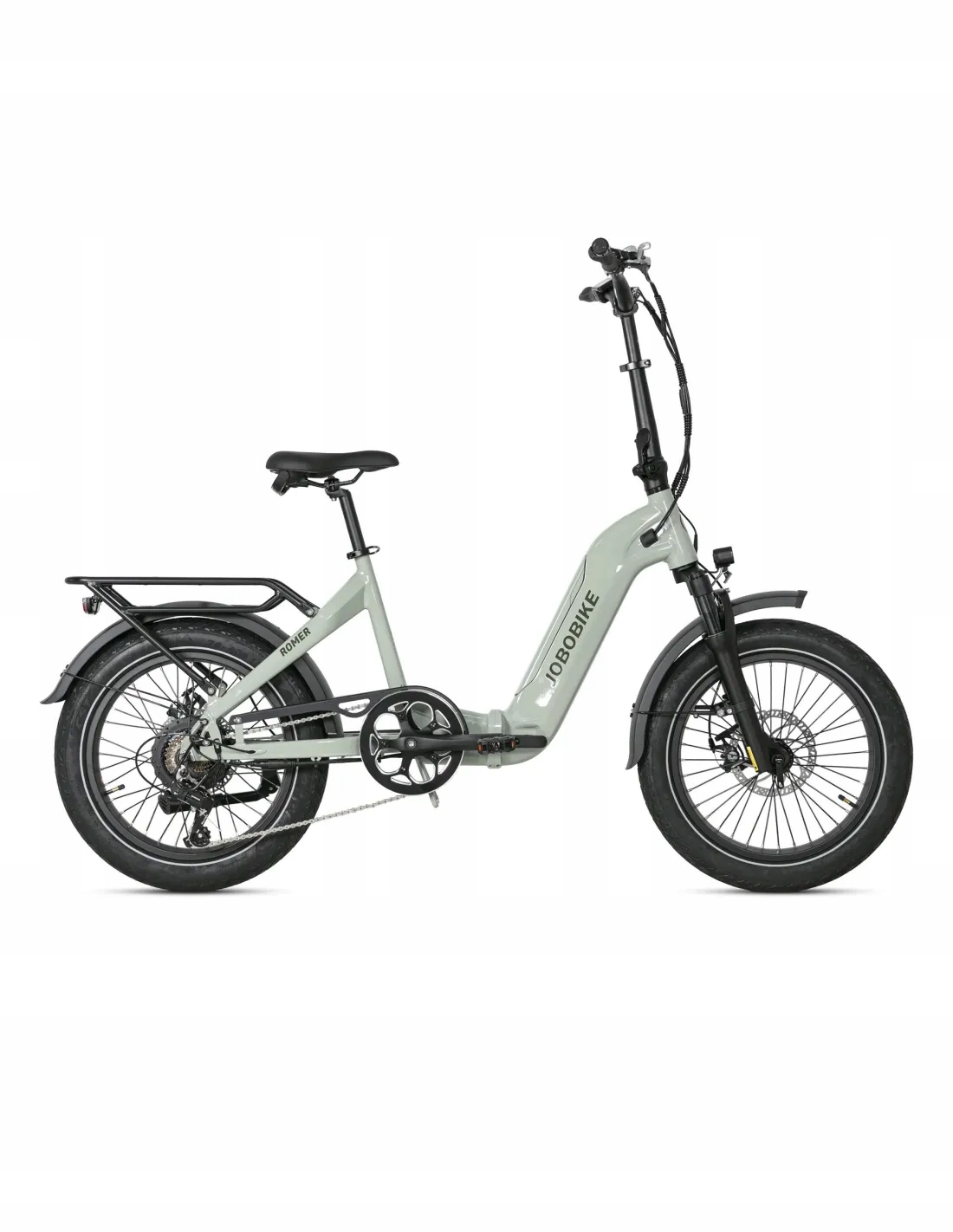Rower elektryczny Jobobike Romer Miętowy 48V 15Ah Lg 20" x 3.00" Bafang