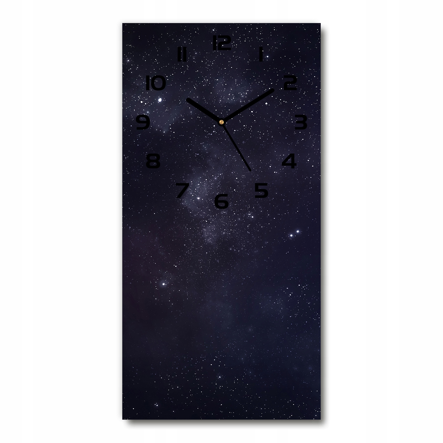 

Cichy pionowy zegar na ścianę Gwiazdozbiór 30x60cm