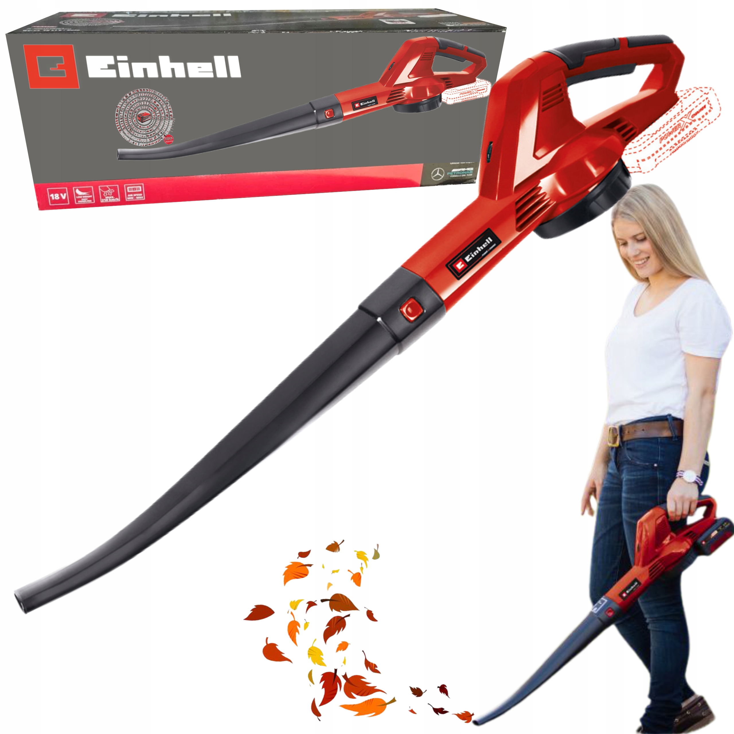 Einhell Foukač 18V 210 km/h Ge-cl 18 LI E-solo