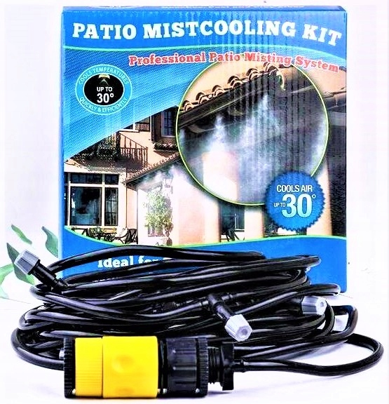 OGRODOWA KURTYNA WODNA XXL MGIEŁKA ZRASZACZ KLIMA