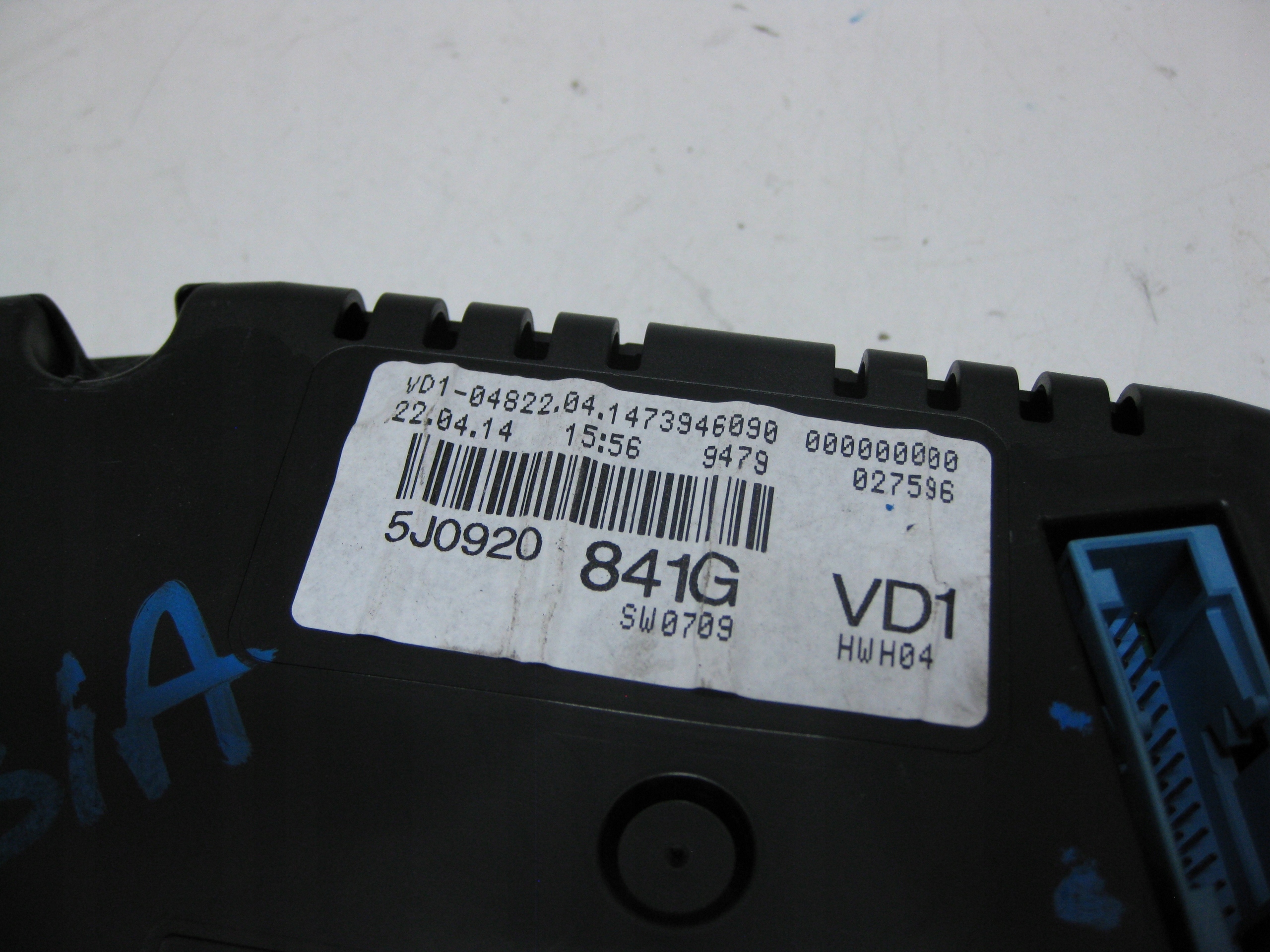 SKODA FABIA II 14R LIFT dials dials tachometer 5J0920
