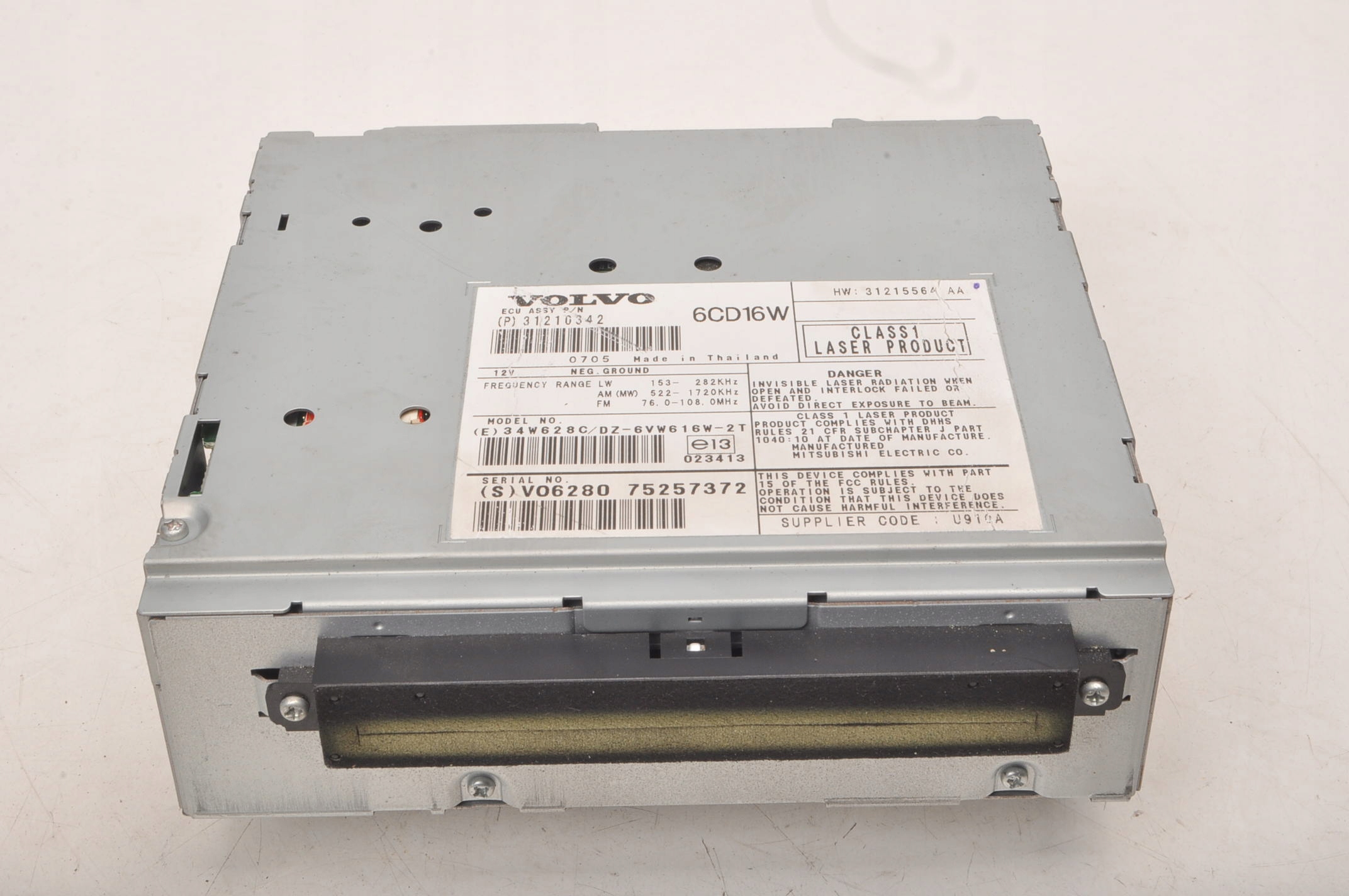 VOLVO C30 S40 II V50 C70 II RADIO DYNAUDIO 31210342 za z