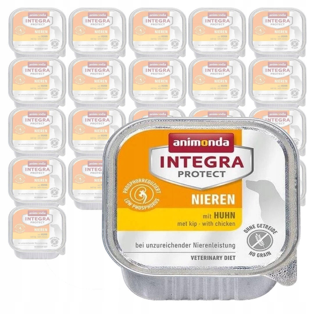 Animonda Integra Protect Nieren 22x150g Vlhké Krmivo s kuřecím masem pro psy