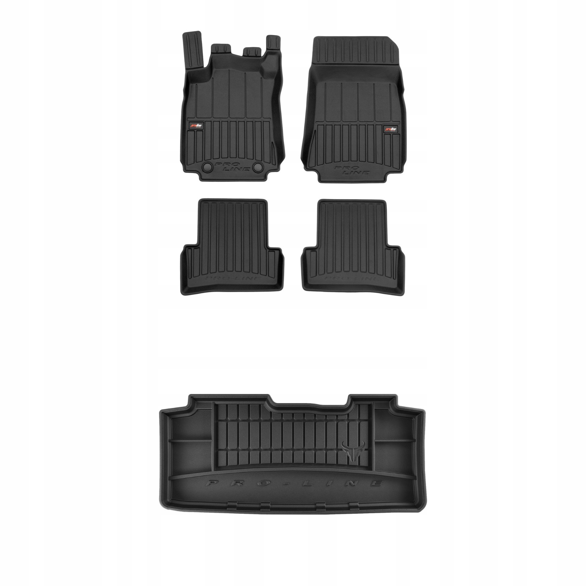 Sada gumových kobercov a rohoží pre Renault Modus 2004-2012