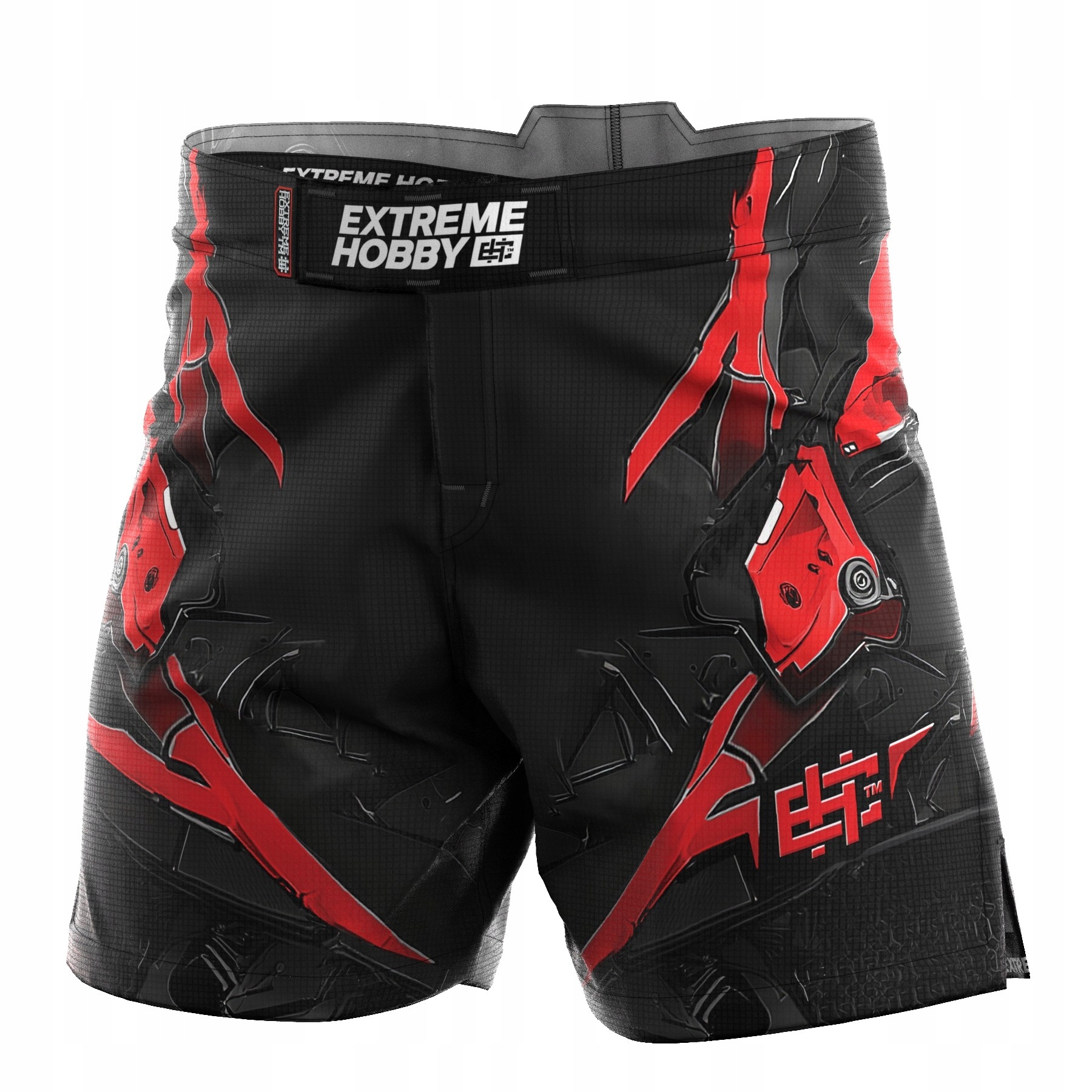 Extreme Hobby Spodenki na siłownię athletic męskie Iron Force M Czerwony