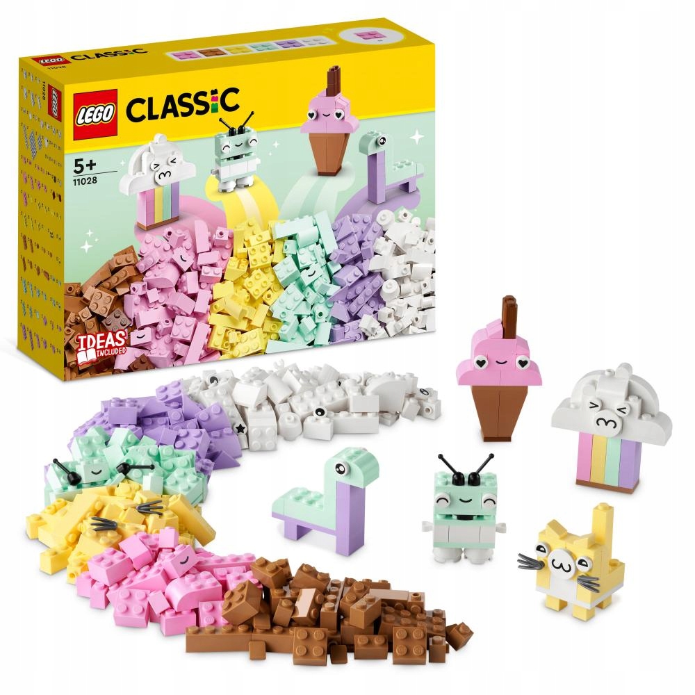 

Lego Classic Kreatywna zabawa pastelowymi 11028