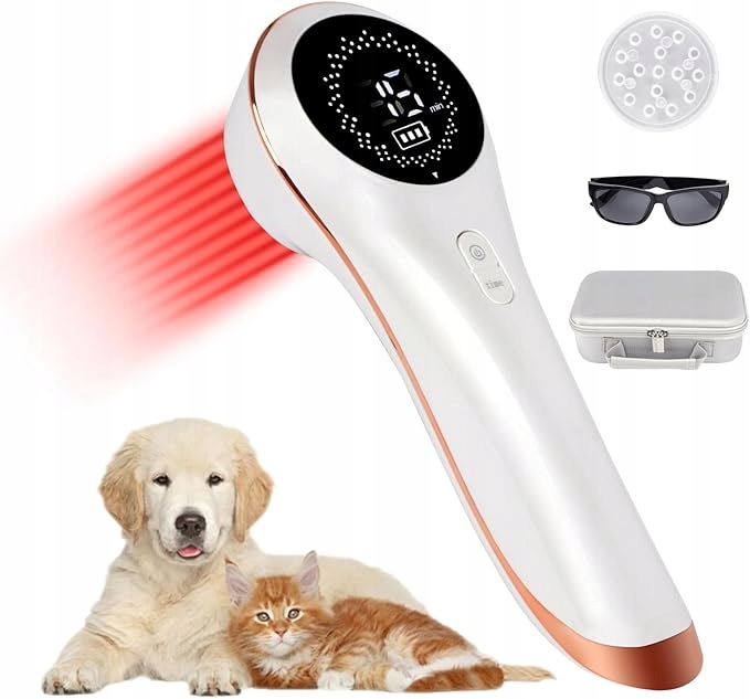 Studený laser Betisbe 808/650 nm s magnetickým krytem pro psy a kočky