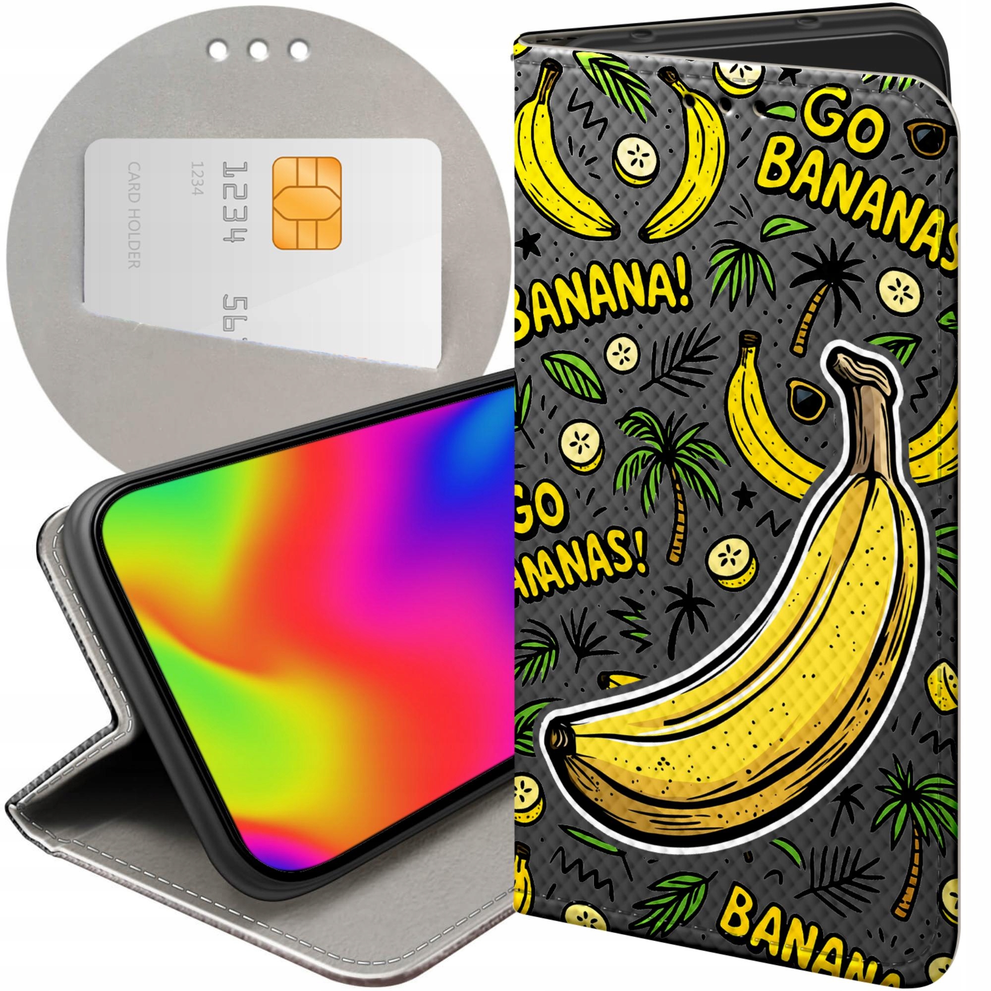 Etui Do Huawei P30 Pro Wielokolorowy Stickers Wakacje Zwierzęta