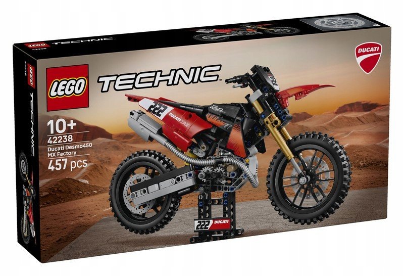 Lego Technic 42238 Motorka Ducati Desmo450 MX