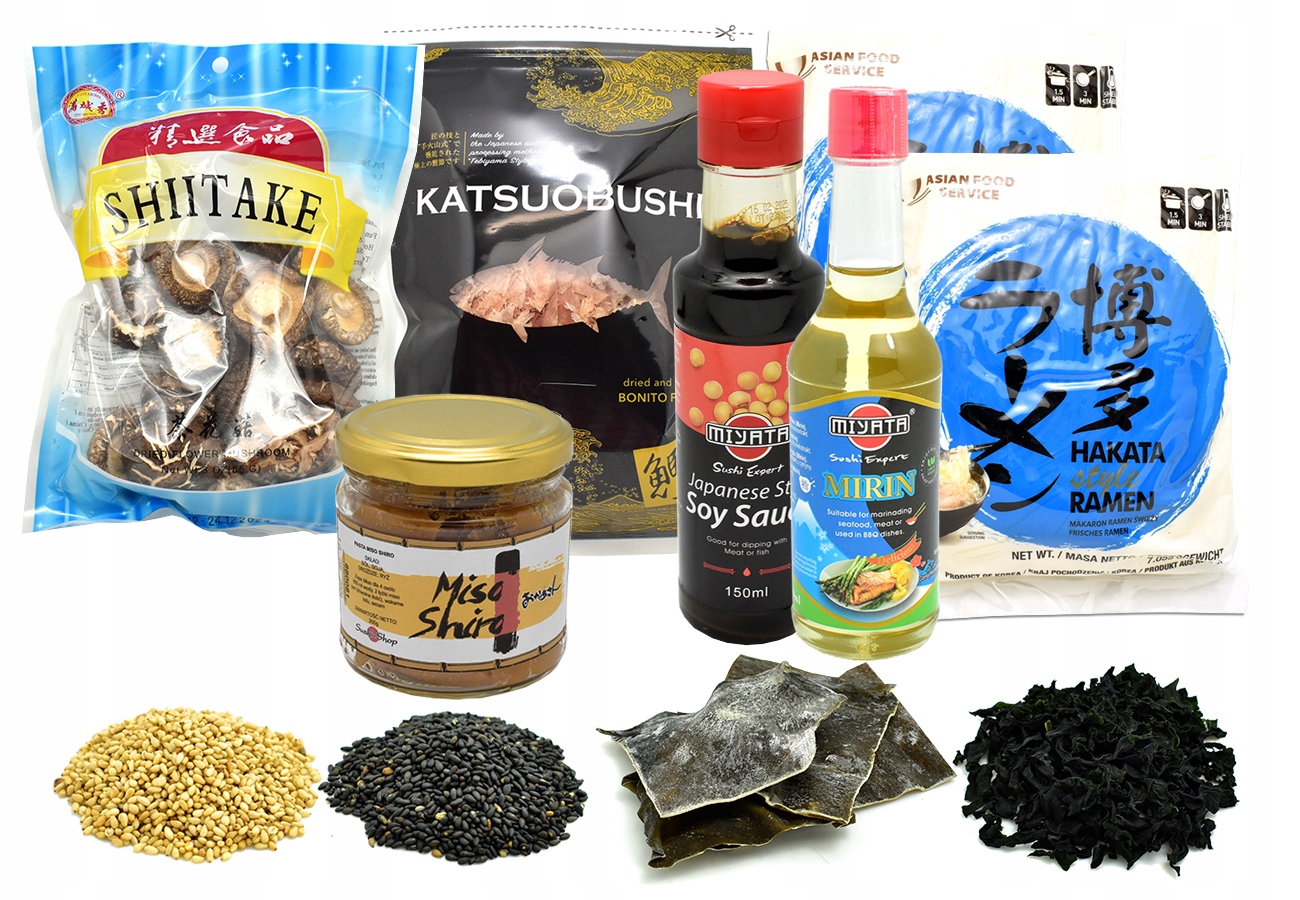 Levně Sada na japonské polévky Ramen Delux