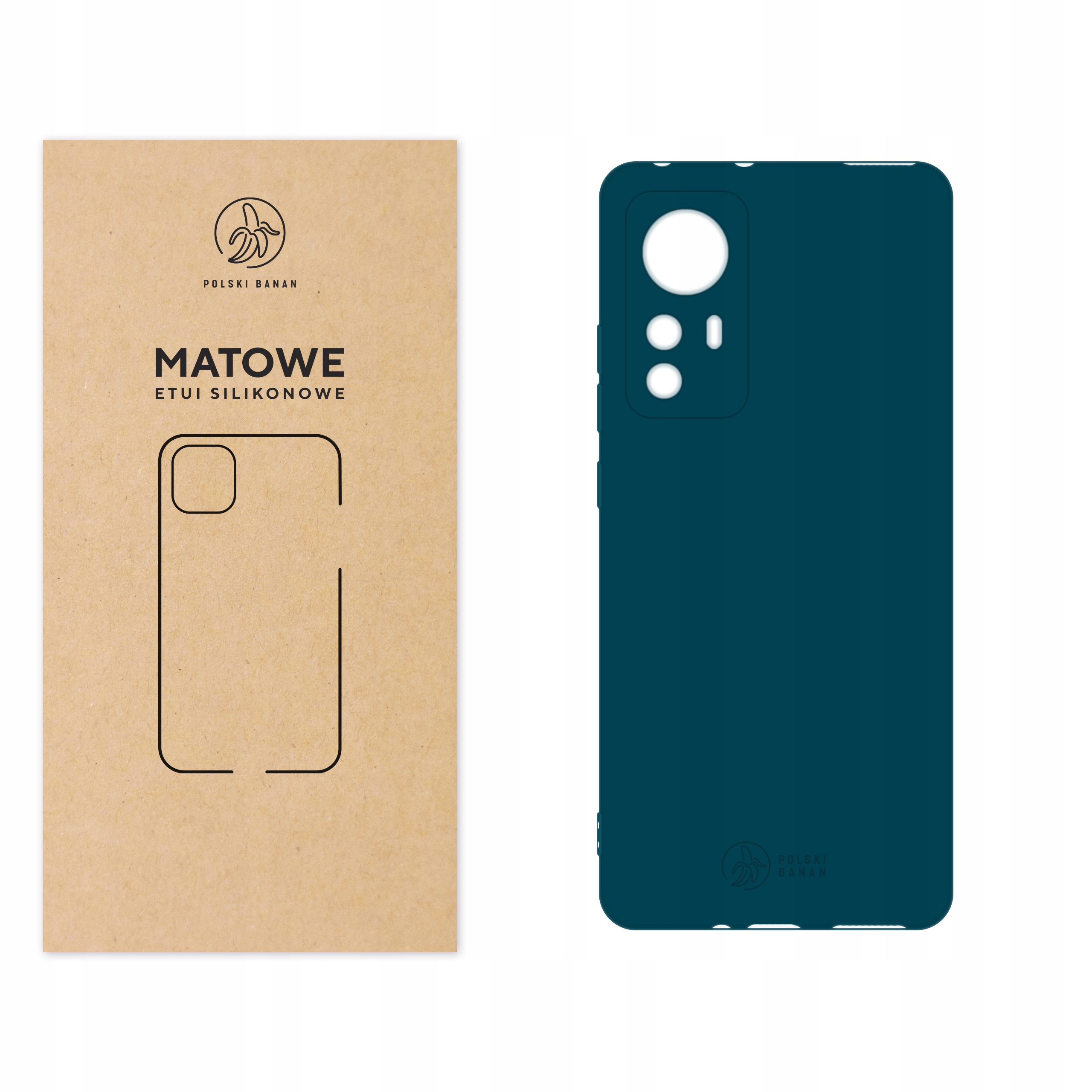 

Etui Matowe do Xiaomi 12 12X morskie