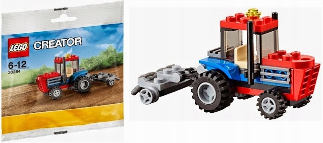 Lego 30284 Creator – Červený traktor