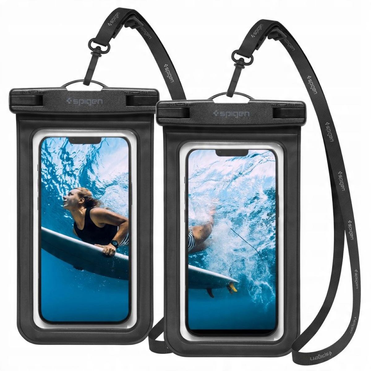 

2x Spigen etui wodoodporne na plaże, basen