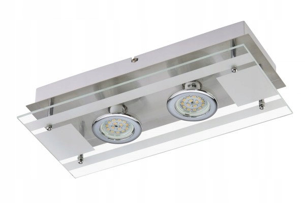 

Lampa Sufitowa Plafon 2x GU10 Led W Zestawie