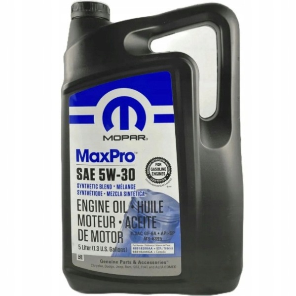 Mopar MaxPro 5W30 5L
