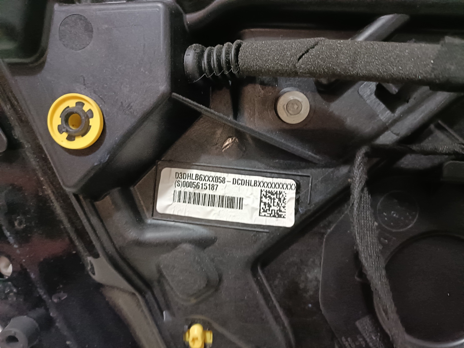 DODGE CHARGER 2019- door left rear part rear. PX8 complete