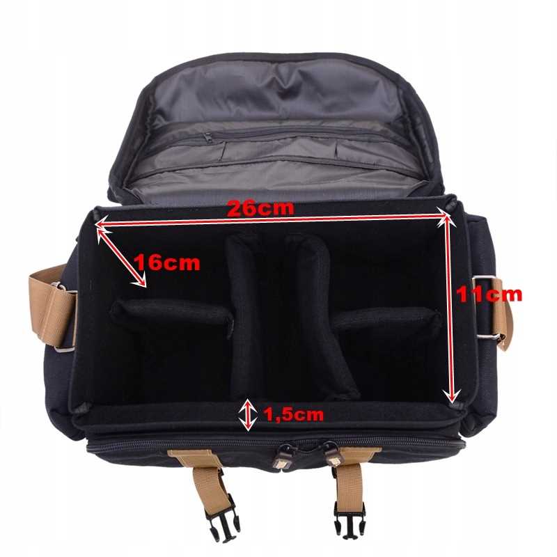 TORBA ETUI na APARAT FOTO LUSTRZANKĘ i AKCESORIA Marka Admir