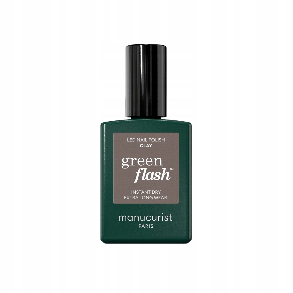Trvalý lak na nehty Clay 15 ml Green Flash Manucurist