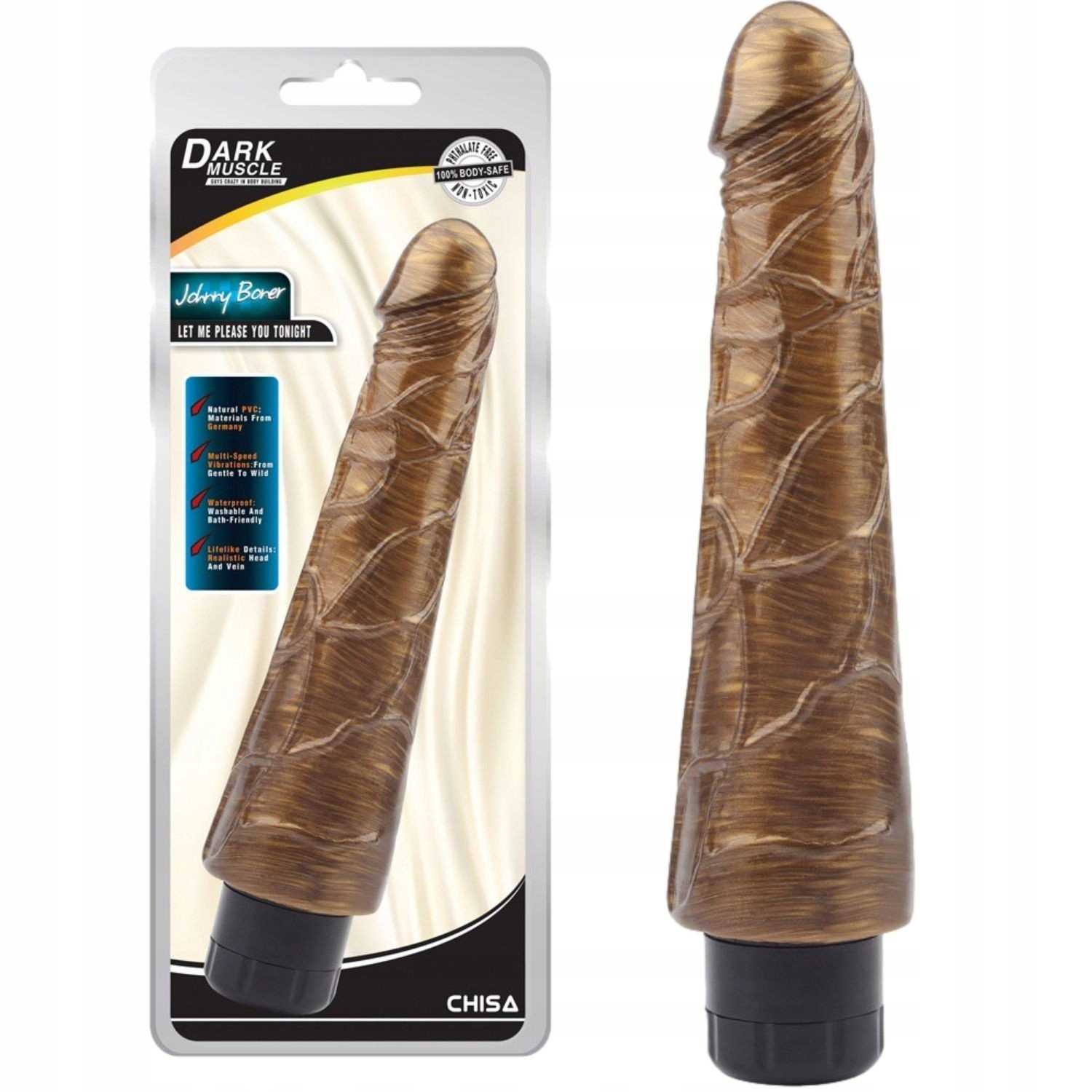 

wibrator realistyczny na baterie Chisa