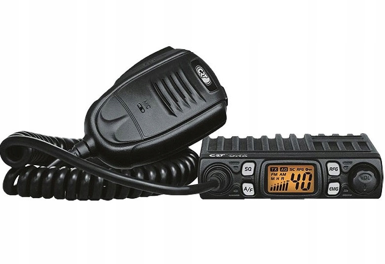 Crt One V radio z Vox, Asq i Rf Gain najnowsza wersja Wtyk Do Zapalniczki