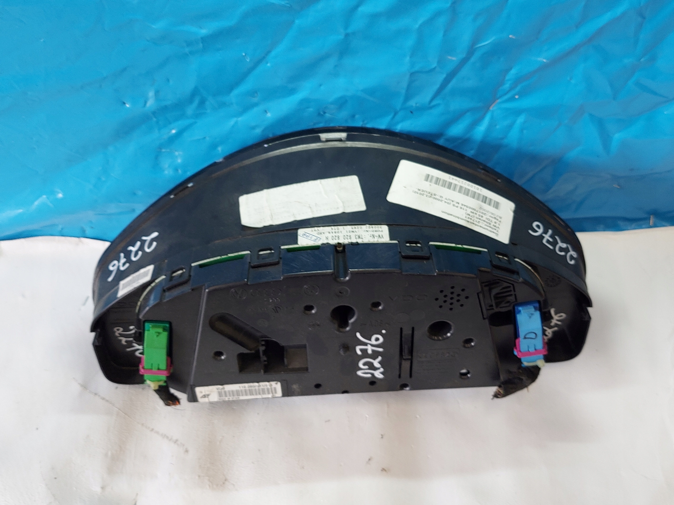 dials clock VW SHARAN 1.9 TDI 7M3920820H