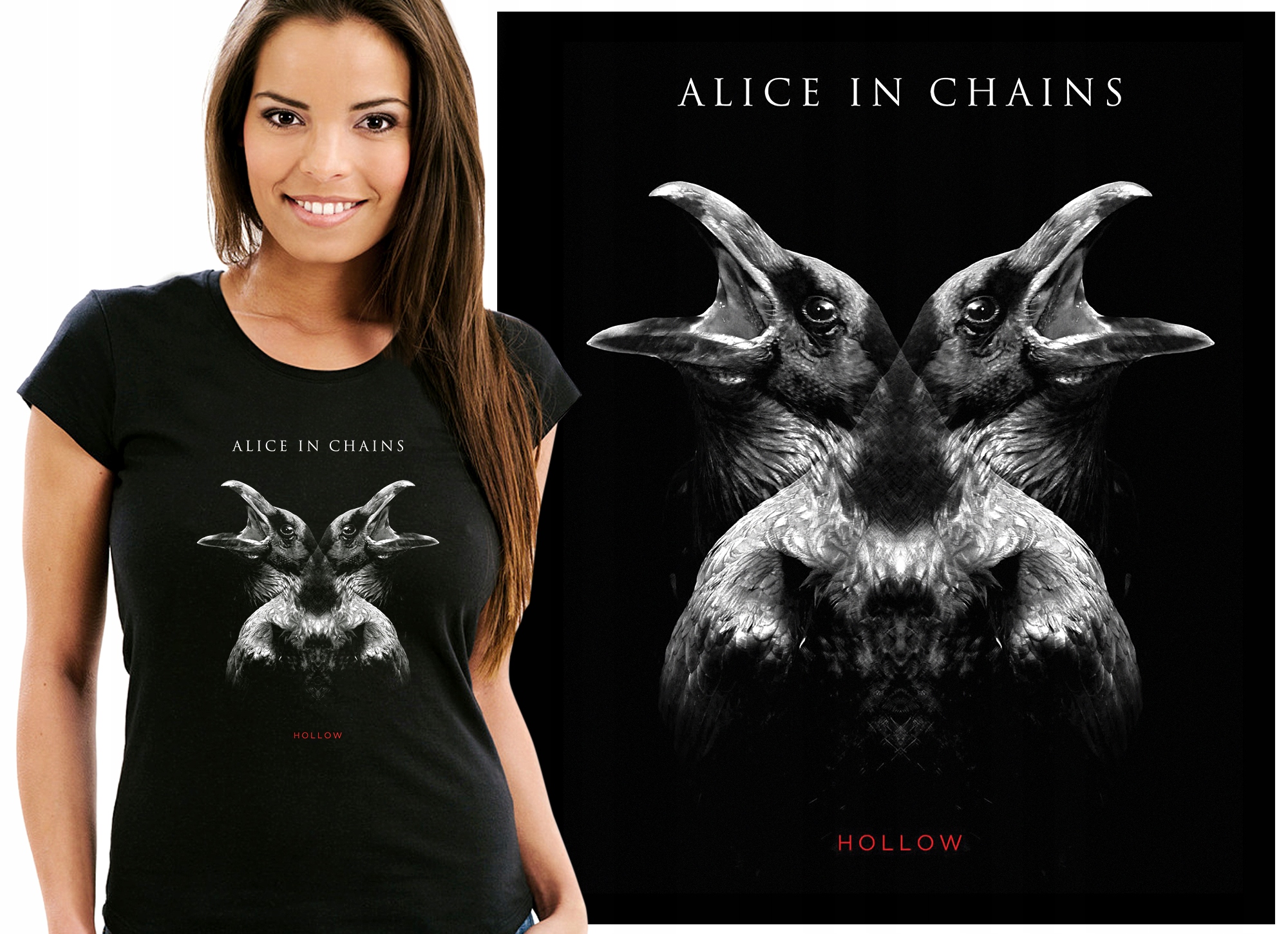

Alice In Chains Staley Cantrell Koszulka Damska S