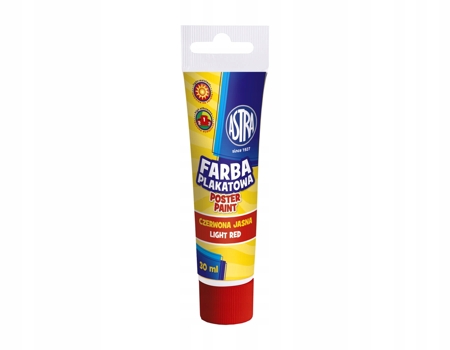 

Farby plakatowe tuba Czer.jas. 30ml Astra 83110907