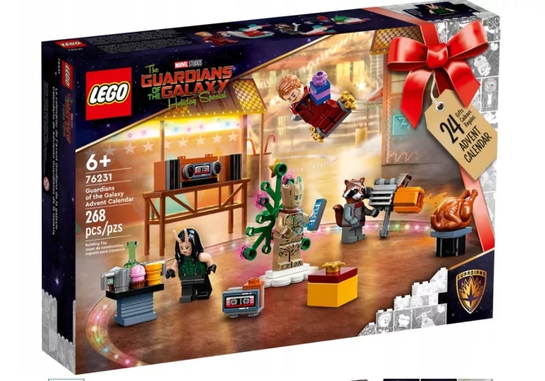 Lego 76231 Heroes Kalendarz Adwentowy Ze Strażnikami Galaktyki