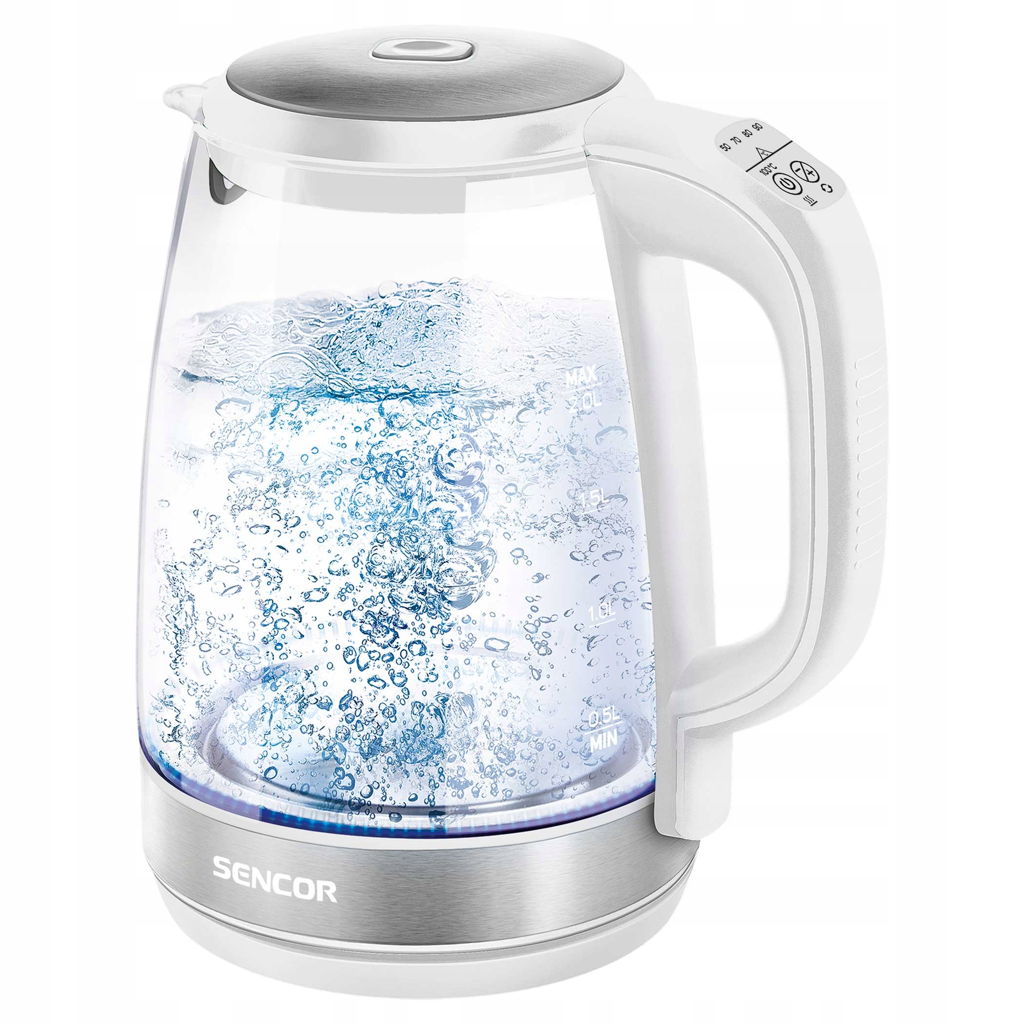 Rychlovarná konvice s regulací teploty Sencor Swk 2190WH objem 2,0 l