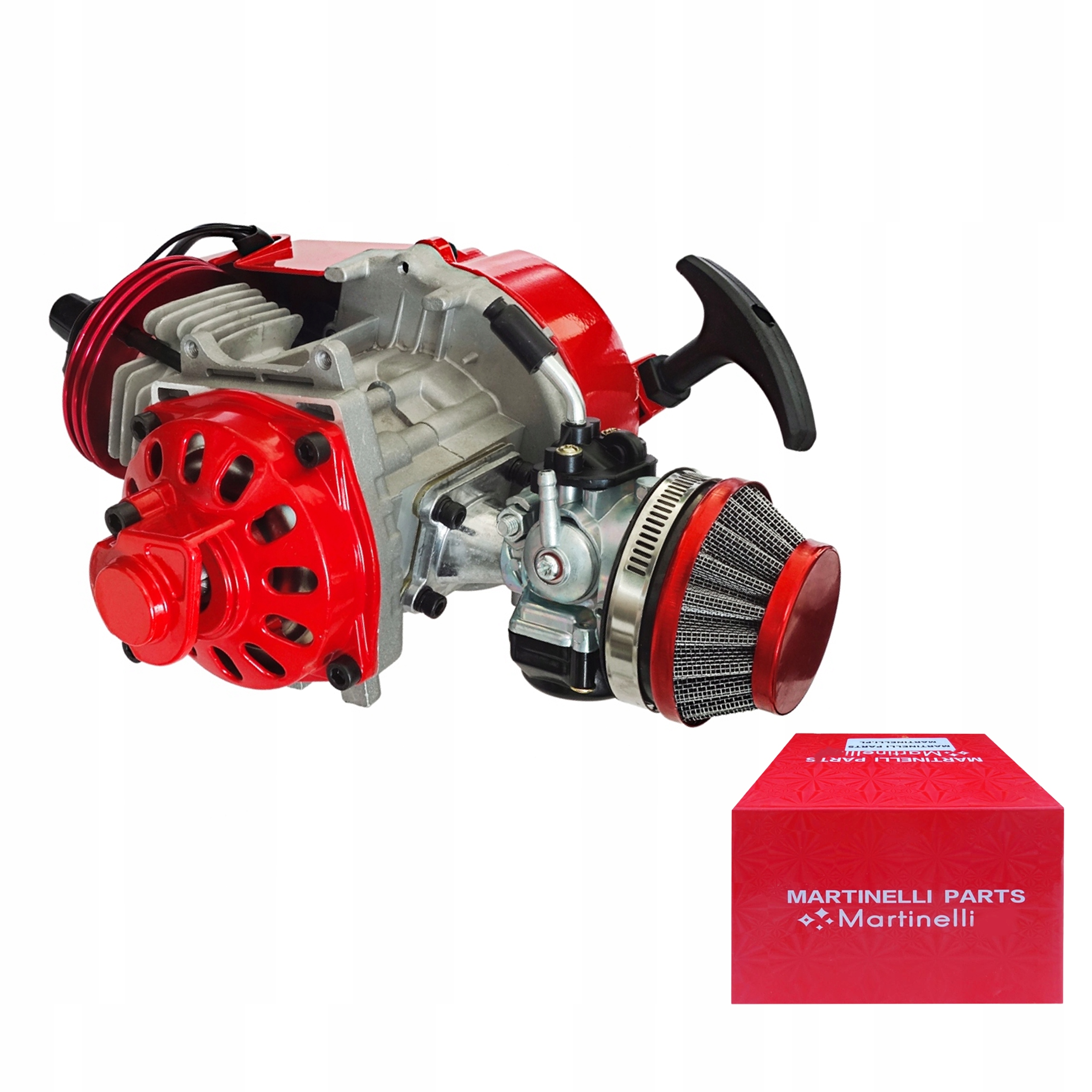 

Silnik Pocket Bike Mini Quad Cross Czerwony Tuning