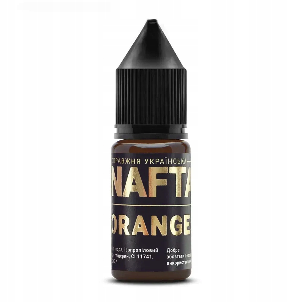 na tetování pigment na tetování The Mineral Nafta Orange 10 ml