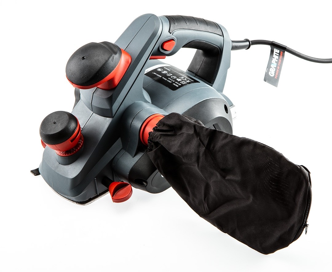 Strug 850W, 59G678 Graphite Głębokość strugania 3 mm