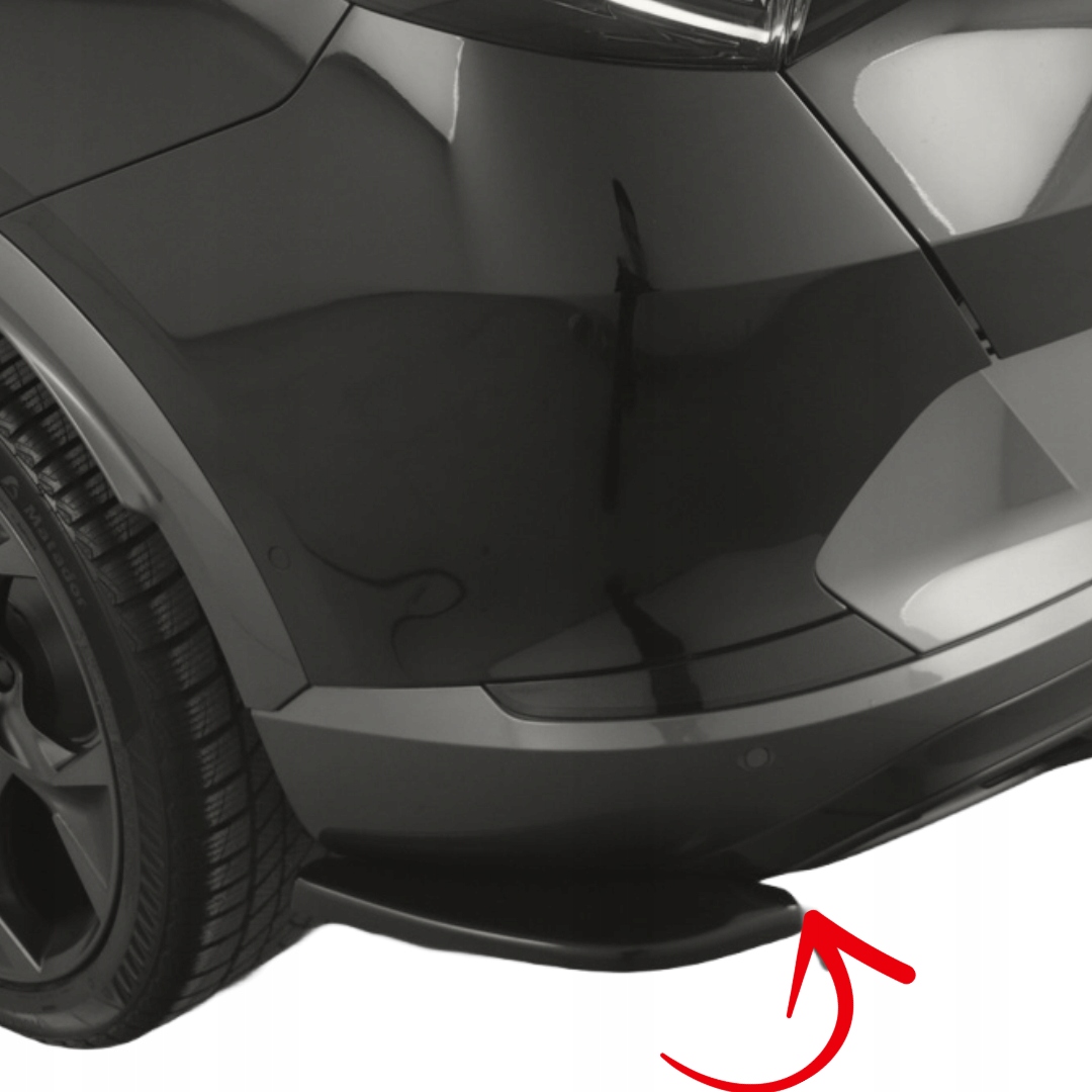 Splittery boczne zderzaka tylnego do CUPRA Formentor 2020- (czarny połysk)