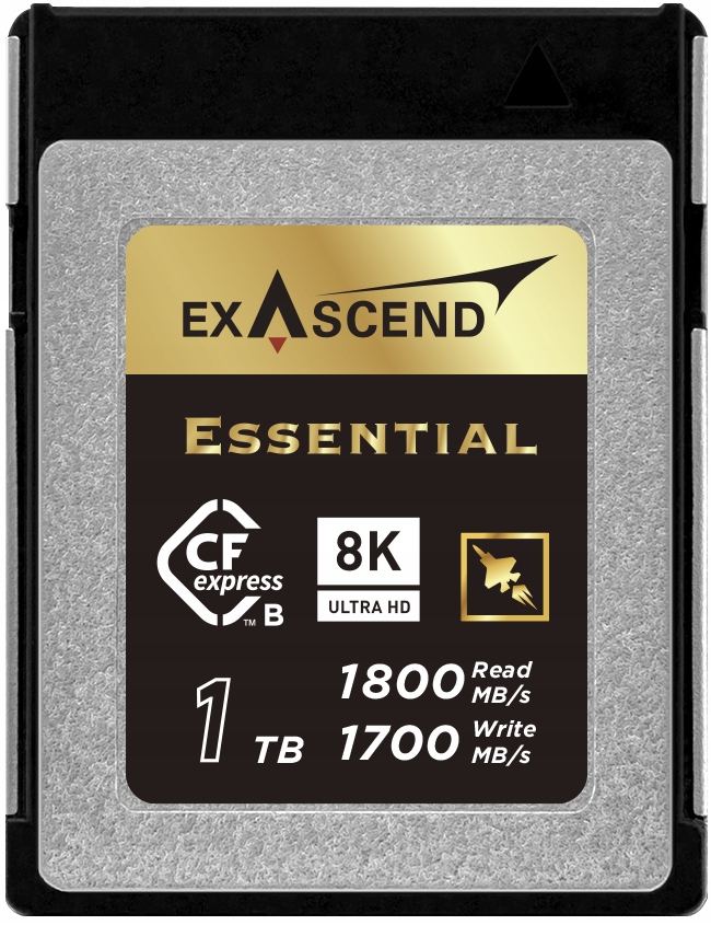 Paměťová karta Exascend Essential CFexpress B 1TB 1800/1700 MB/s