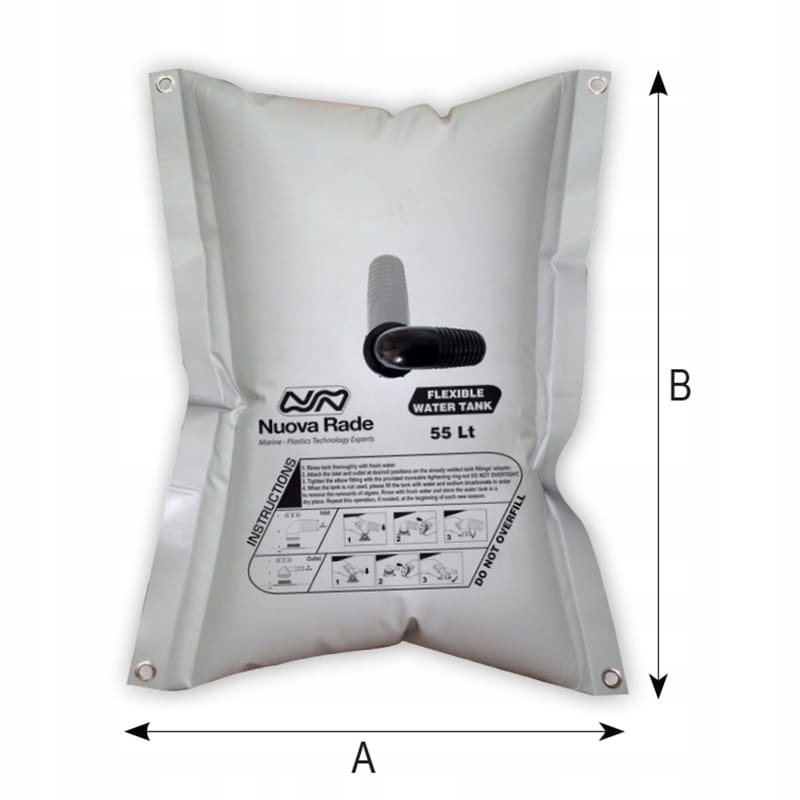 Elastyczny zbiornik na wode 100 litrow Part number S132100