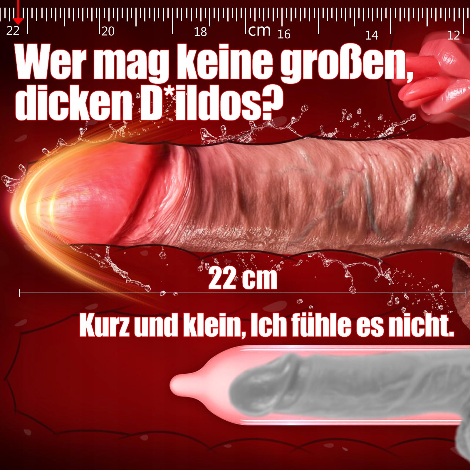 REALISTISCHER Wibrator Dla Kobiet 22cm 7 Trybów Wibracji i Grzania — miniatura 4