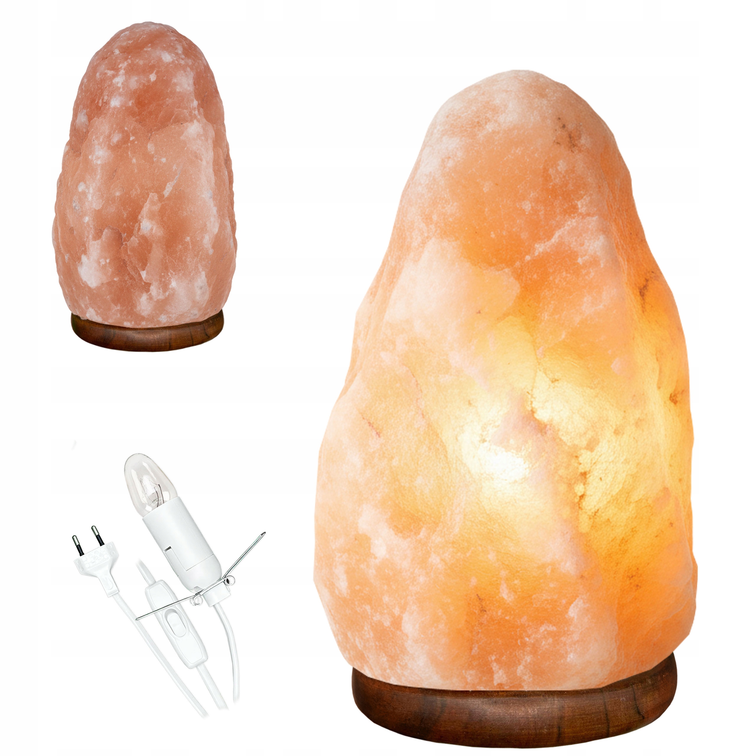 Velká Solná Lampa 35-40 kg Himalájská sůl Ionizátor Přírodní Solná Bryla XXL