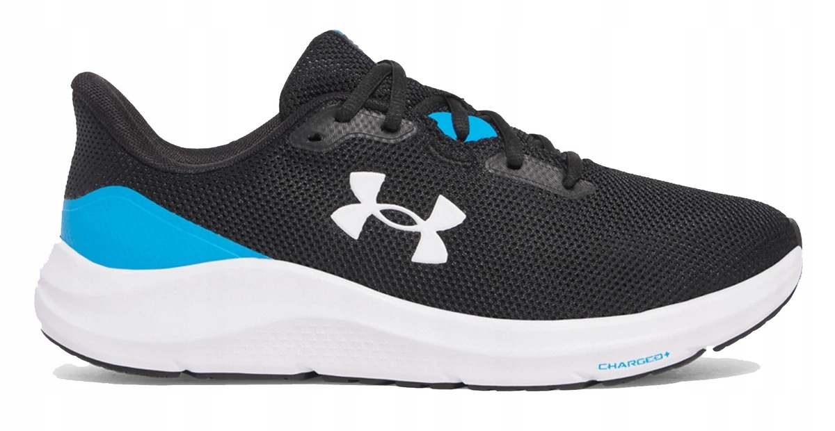 Męskie buty Under Armour Do biegania Ua Charged Pursuit 4 Czarne r 42