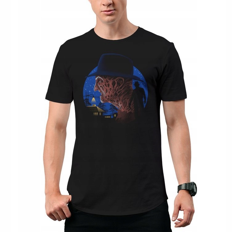 

Koszulka T-Shirt Freddy Horror Czarna 2XL