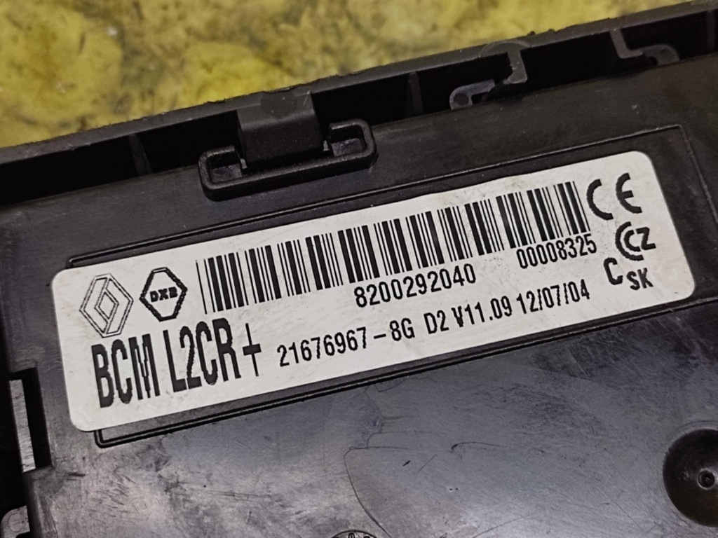 RENAULT MODUS module BCM 8200292040