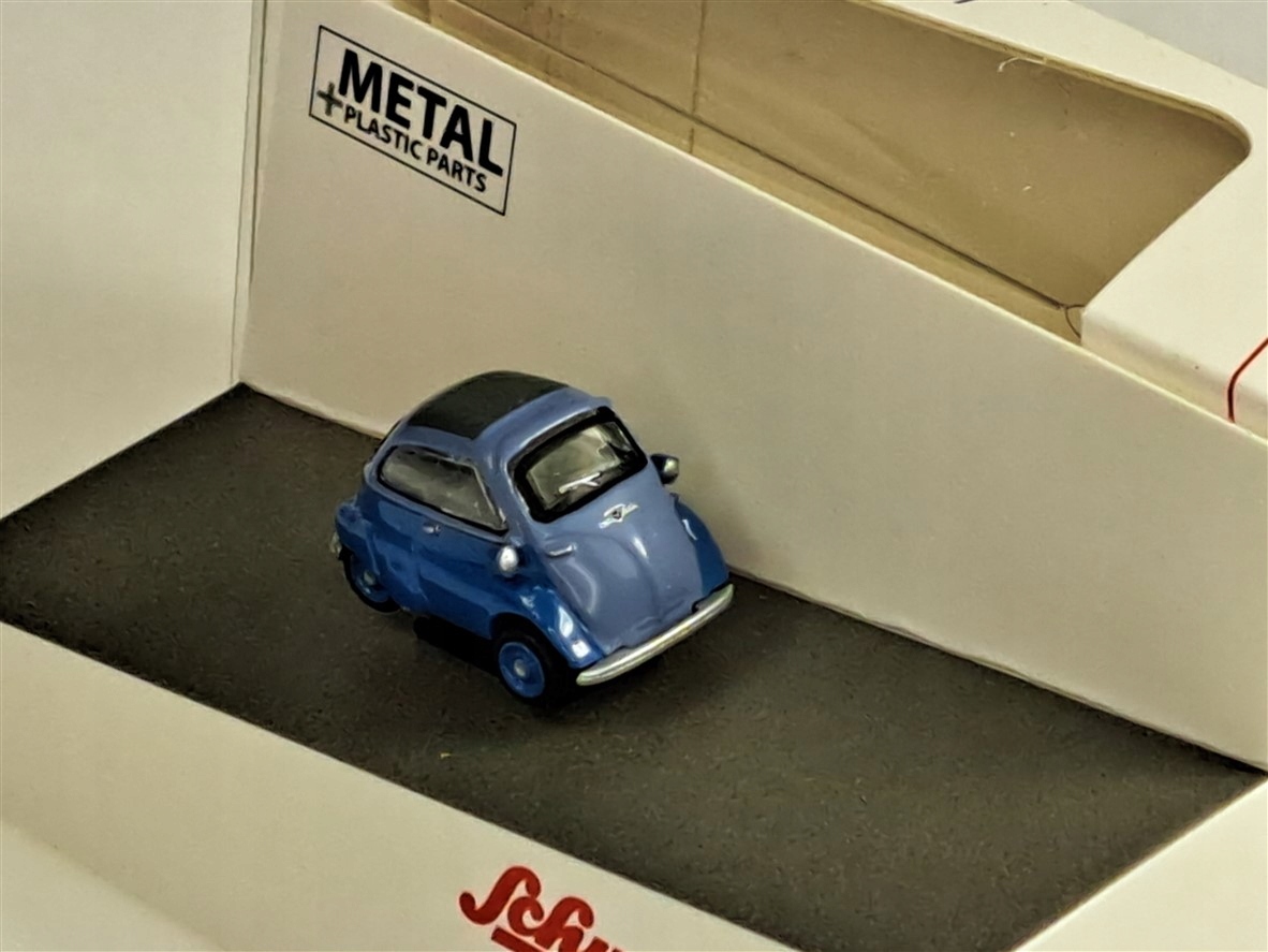 Schuco Bmw Isetta 1955-1962 Blue 1:87