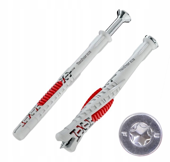 Rámové kolíky DuoXpand 8x100 op. 50 Ks Rozperná zóna pre betón, tehly