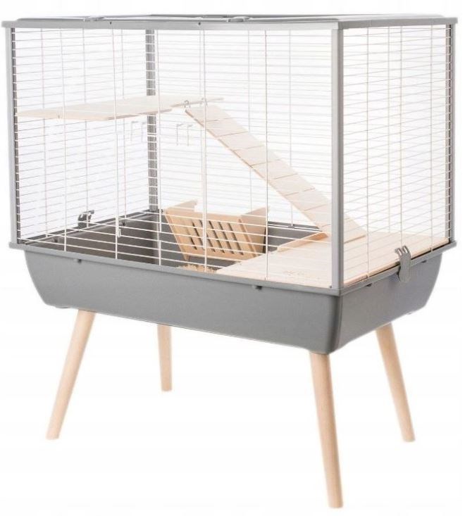 Levně Zolux Klec Neo Muki velcí hlodavci H58 kol. šedá