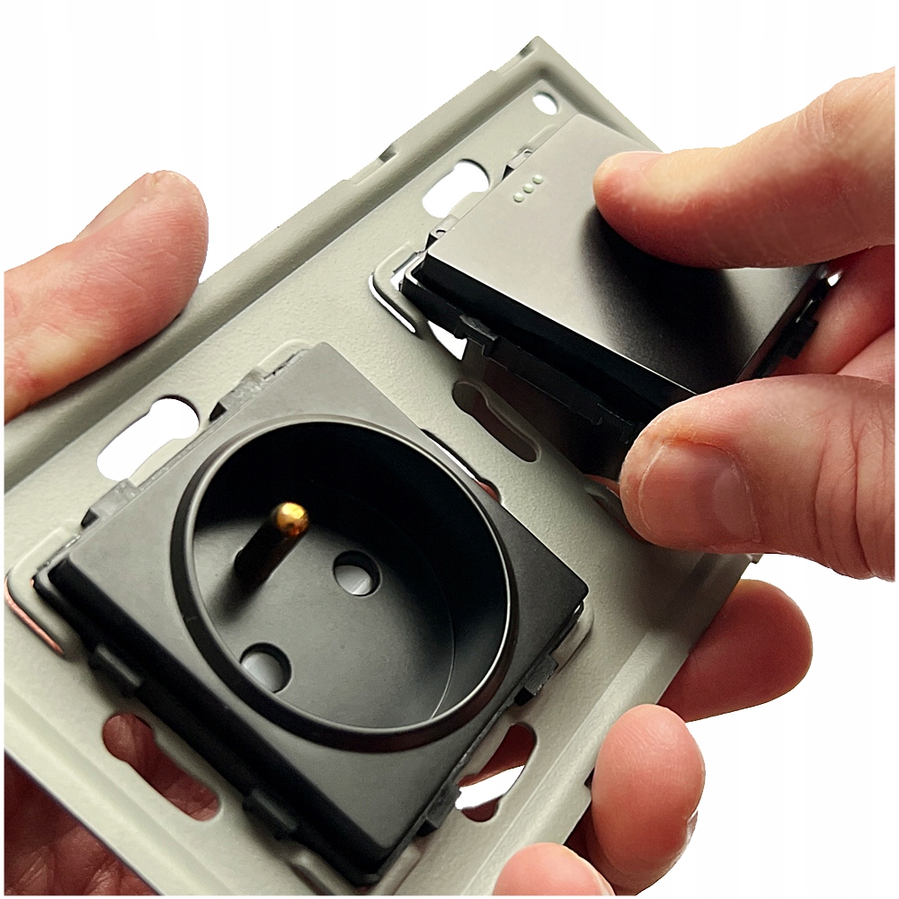 Moduł Wyłącznik Włącznik Schodowy Pojedynczy Czarny do Ramek MIUUN Rodzaj produktu wyłącznik schodowy