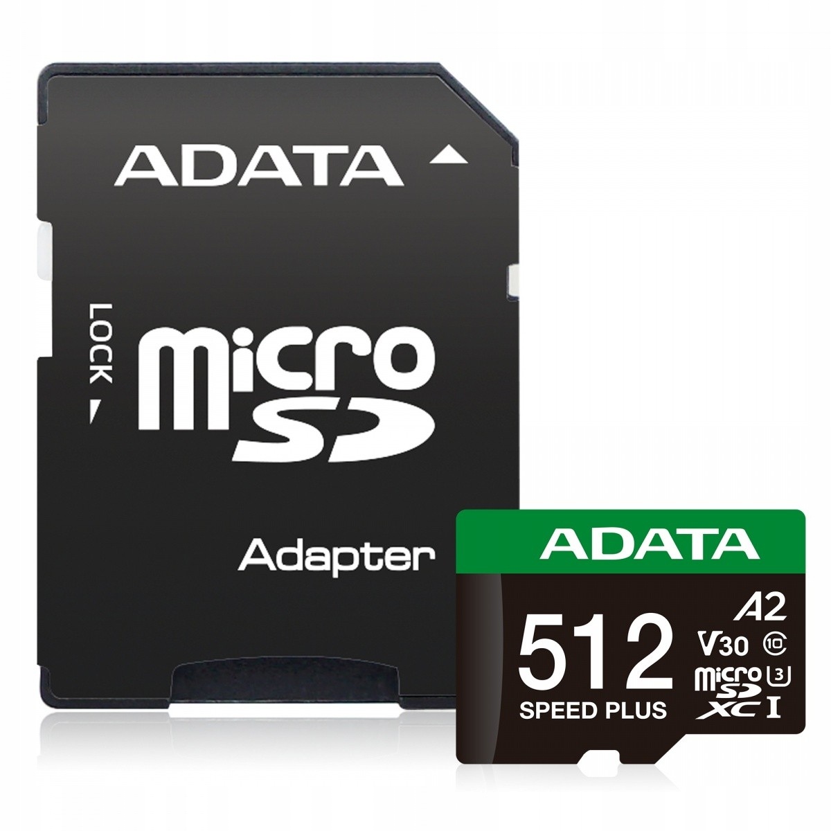 Adata Karta microSD Speed Plus 512 Gb UHS1 U3 V30 A2 180/160 MB/s