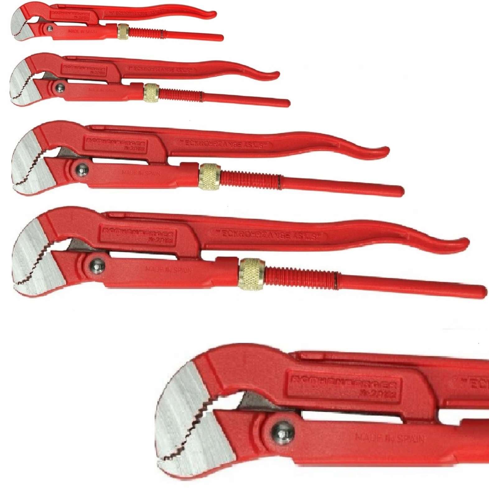 Rothenberger Klucz do rur szwedzki SuperS 1/2-2''