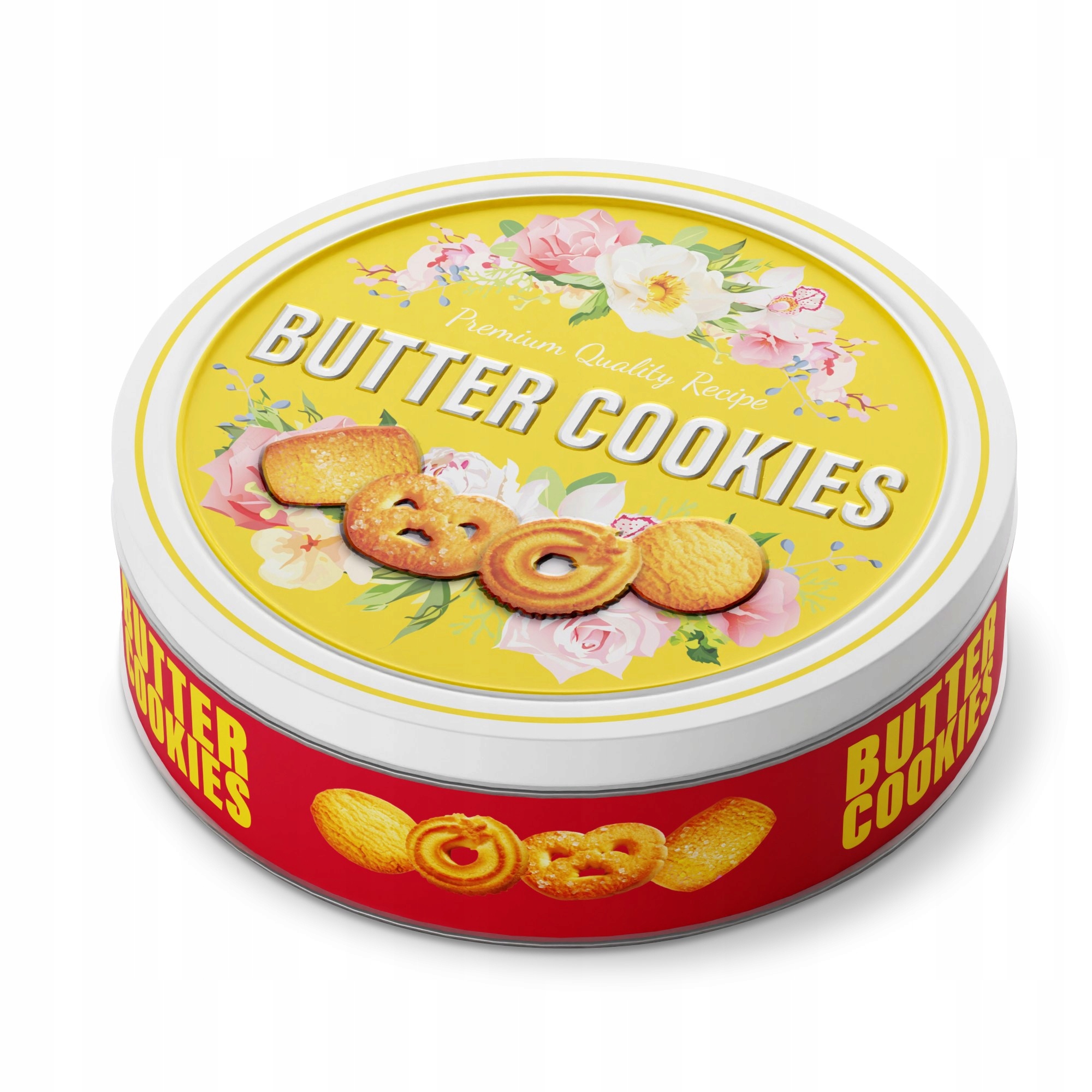 4x Butter Cookies Máslové Sušenky Dánské sušenky v plechovce 340 g