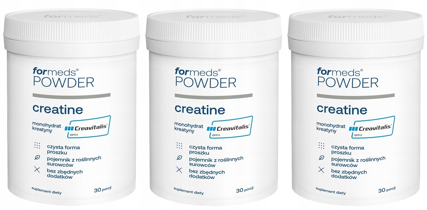 ForMeds Powder Creatine Energie Síla Odolnost Výkon